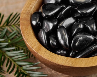 HEMATITE Tumbled Crystals - Mini - Housewarming Gift, Healing Crystals, Unique Gift, Meditation Stones, E0509