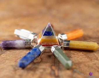 CHAKRA Pyramid Generator – Crystal Healing, Chakra Sones, Metaphysical, Crystal Pyramid - E1224