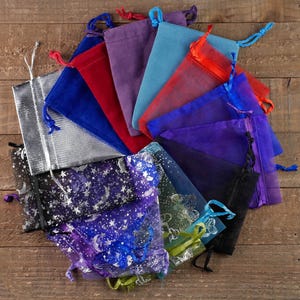 For every bracelet that you purchase, you will receive one handpicked, drawstring, gift bag. These gift pouches are great for storing bracelets in, while they are not being worn. Our crystal bracelets are beautifully handcrafted and ethically sourced