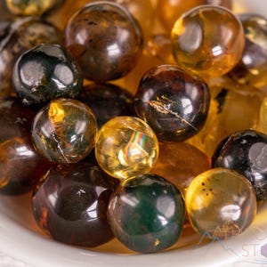 AMBER Spheres - Included - Mini - Crystal Ball, Housewarming Gift, Crystal Decor, E1686