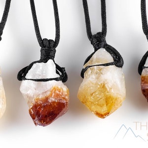 CITRINE Necklace - Necklace Pendant, Gemstone Jewelry, Healing Crystals, Birthstone Jewelry E0929