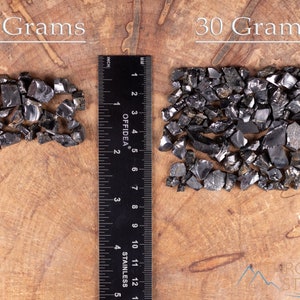 These Elite Noble Shungite Gemstones are a deep black color with a shiny, metallic luster. These rare crystals are the purest form of Shungite and are primarily found in Russia. Shungite is believed to have strong purifying and protective properties.