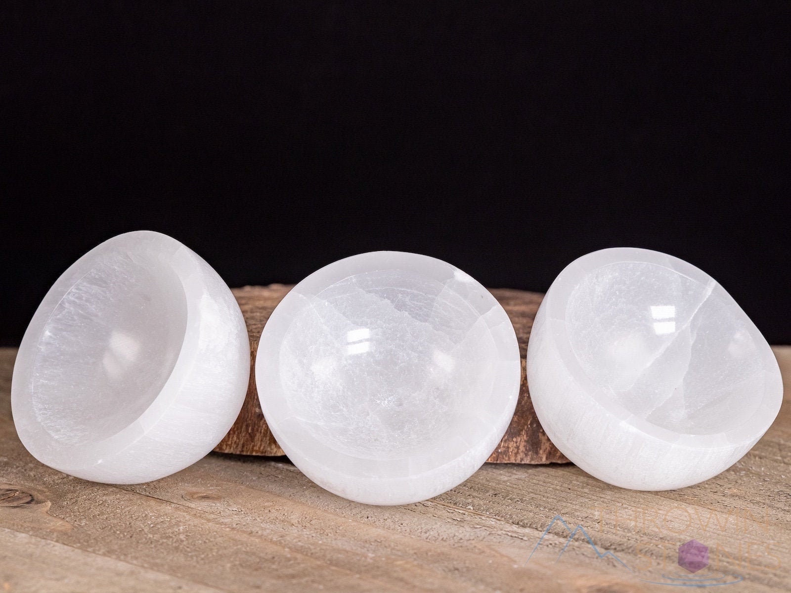 SELENITE Bowl - Ring Dish, Cleansing Crystal, Selenite, Charging Bowl…