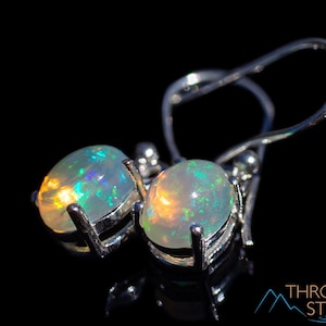 OPAL Ohrringe - Brautohrringe Opal, Opal Schmuck, Welo Opal, E1923