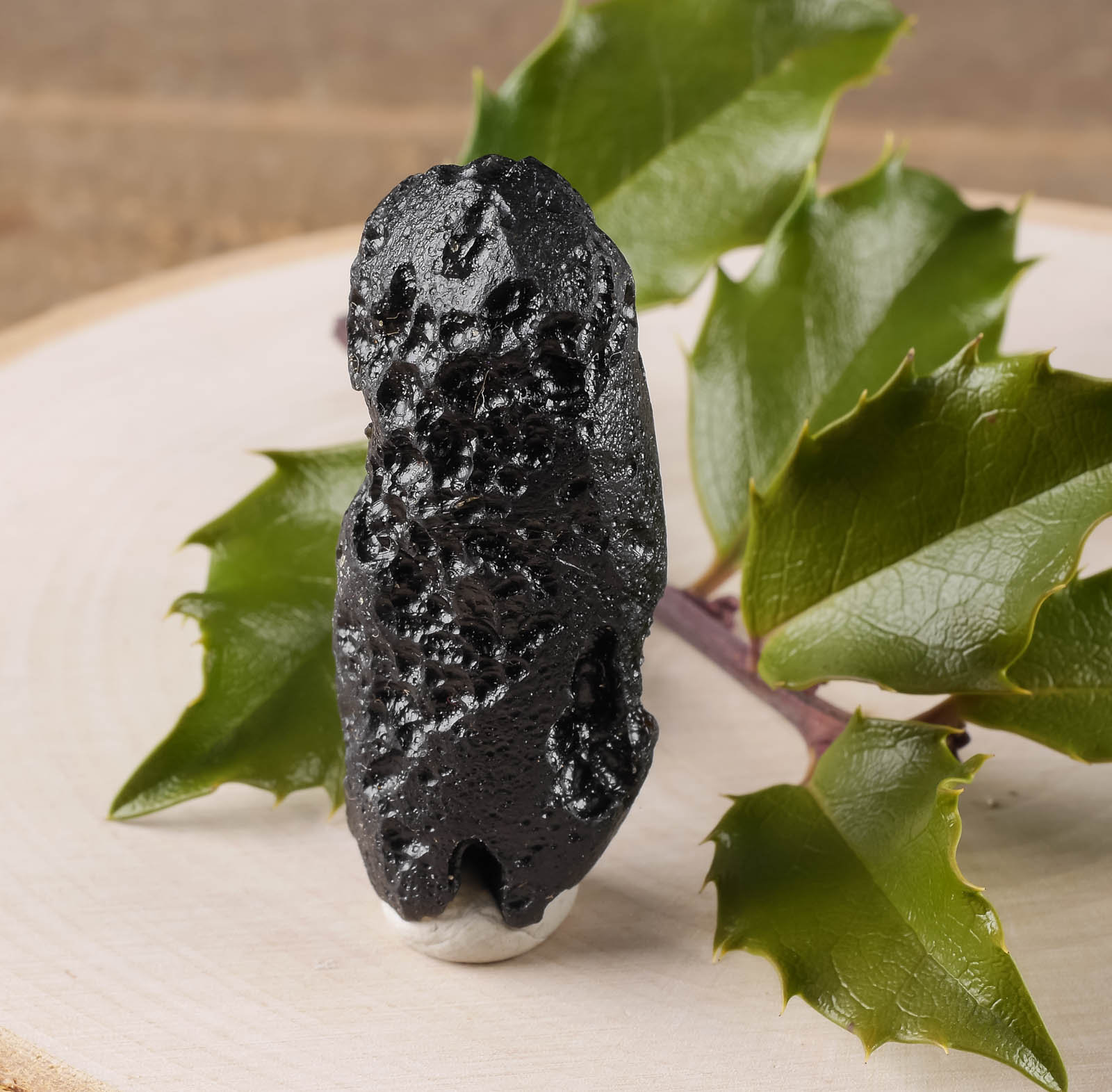 TEKTITE Black Raw Crystal - Metaphysical, Meteorite, Unique Gift, Tek…