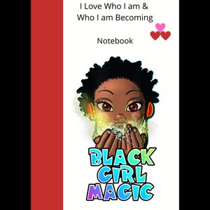 14-Page Black Girl Magic Journal Pages, including 2 calendar templates, author, writer, publisher, poet, pen