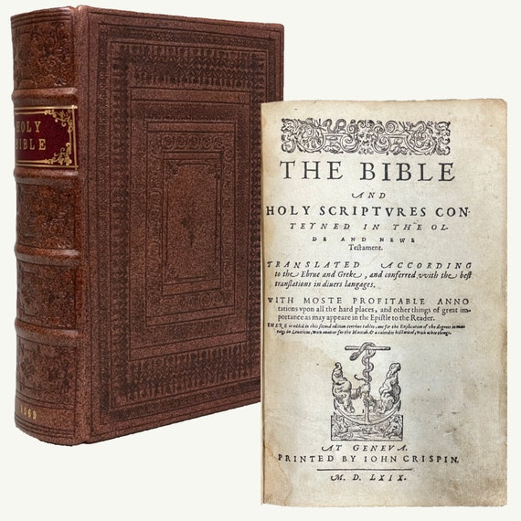 1569 Scarce Second Quarto Geneva Bible – Printed in Geneva