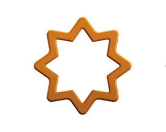 Star Polymer cutter - 4 / Star Clay cutter / Star Cookie Cutter / High quality cutter (made from Food safe PLA)