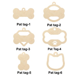 Gift Tag - Laser Cut Out Unfinished Wood Craft Shape TAG5 Gift Tag - Laser Cut Out Unfinished Wood Craft Shape TAG5