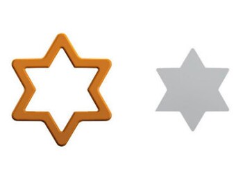 Star Cookie Cutter - 3   / Star Clay cutter / Star Polymer cutter / High quality cutter (made from Food safe PLA)