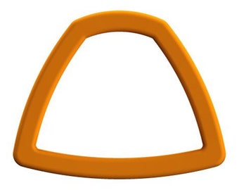 Puffy Trapezoid Shape cookie cutter -1 / Polymer cutter / High quality cutter (made from Food safe PLA)