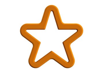 Star Polymer cutter Cookie Cutter - 1 / Star Clay Cutter / Star Cookie Cutter / High quality cutter (made from Food safe PLA)