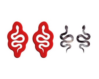 Snake Cookie Cutter Set / Snake Polymer cutter / Snake Clay cutter / High quality cutter (made from Food safe PLA)