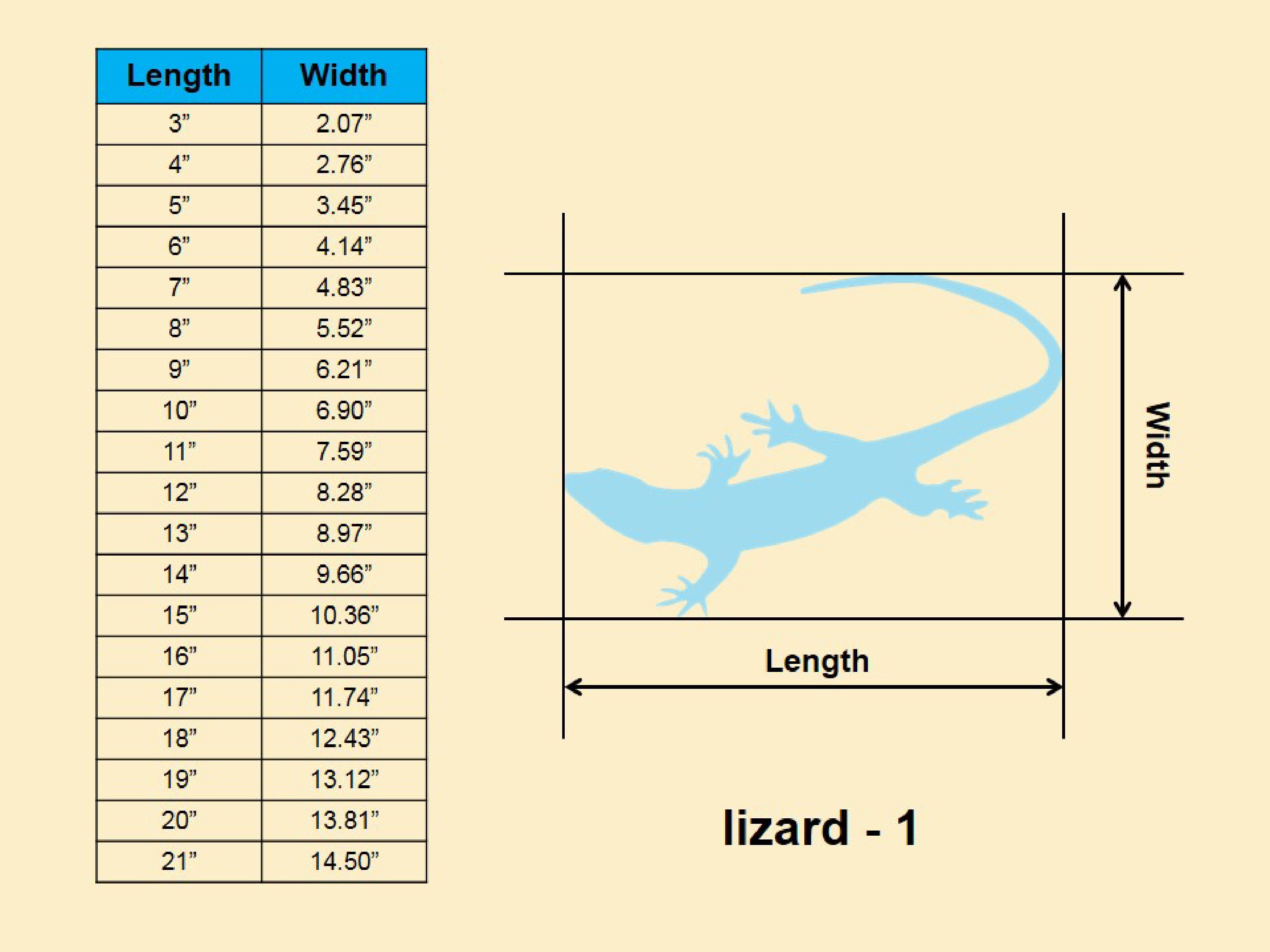 Lizard Animal- Multiple Sizes - Laser Cut Unfinished Wood Cutout Shapes ...
