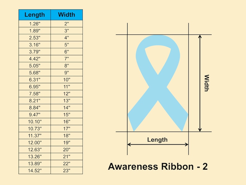 Awareness Ribbon, Cancer Ribbon Shape Wooden - Multiple Sizes- Laser ...