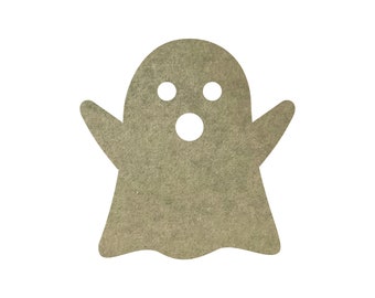 Ghost-1 Acrylic Blanks and Acrylic Cutouts for key chains, backpack bag tags, ornaments, gift tags, Phone Grips