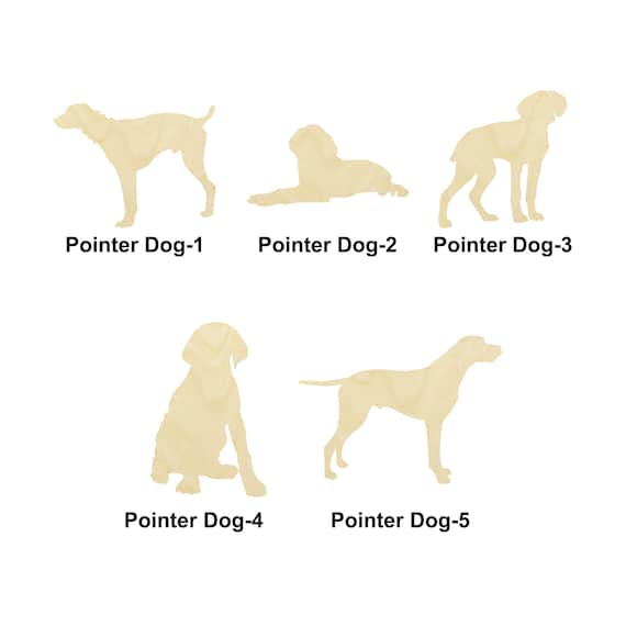 Dog - Laser Cut Out Unfinished Wood Craft Shape DOG1 Dog - Laser Cut Out Unfinished Wood Craft Shape DOG1