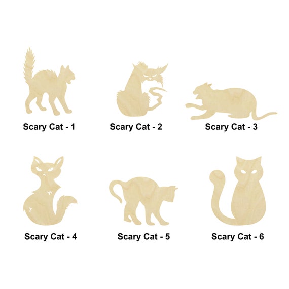 Word Cat - Laser Cut Out Unfinished Wood Craft Shape CAT5 Word Cat - Laser Cut Out Unfinished Wood Craft Shape CAT5