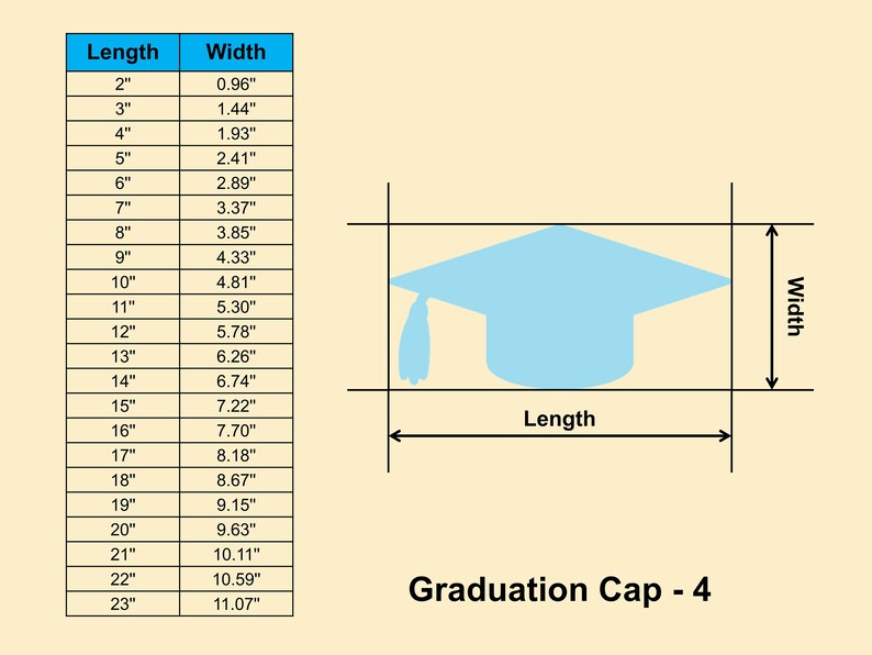Graduation Cap Wooden Shape - Multiple Sizes- Laser Cut Unfinished Wood ...