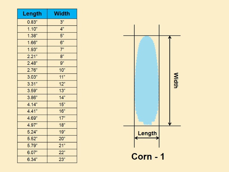 Corn-vegetable Shape - Multiple Sizes - Laser Cut Unfinished Wood ...