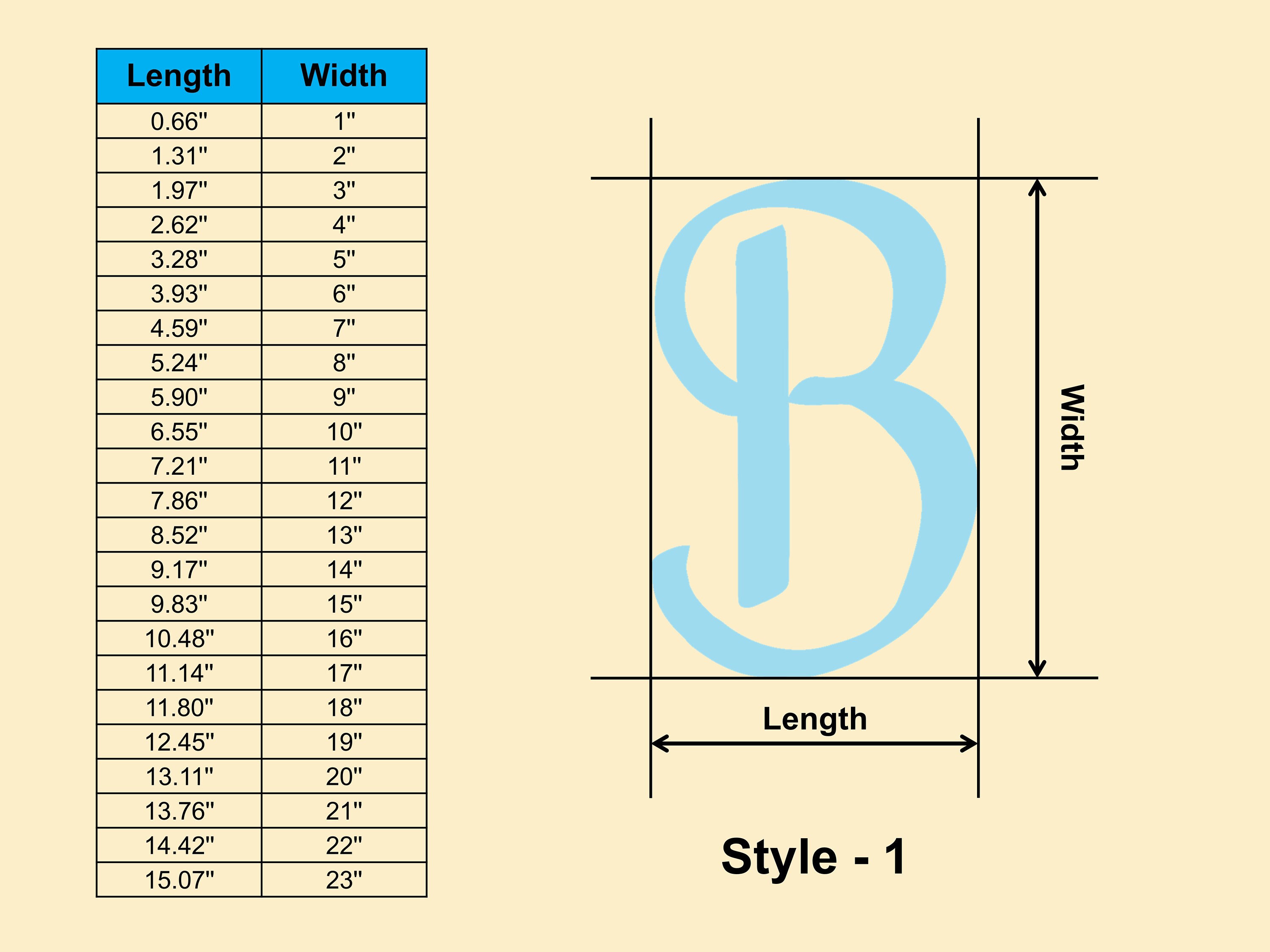 Script B Shape Script Block Letter B Wooden Shape - Multiple Sizes- Laser Cut ...