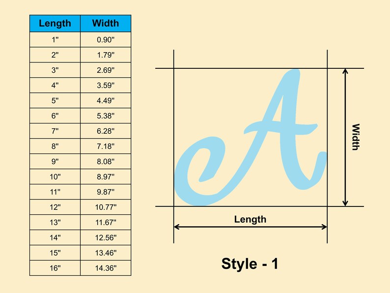 Script Block Letter A Wooden Shape - Multiple Sizes- Laser Cut ...