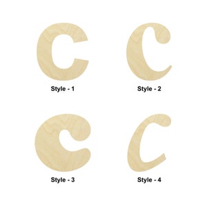 Forma de madera de letra pequeña d - Tamaños múltiples - Formas de corte de madera sin terminar cortadas con láser / Regalo de decoración del hogar / Universidad - Forma artesanal