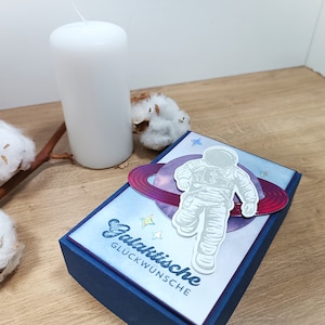 Box astronaut space