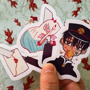 Toiletgebonden Hanako Kun-stickerset