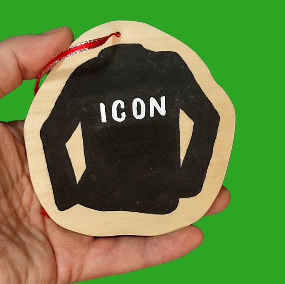 Schitt's Creek Ornament, Icon Sweater, David Rose Sweater Ornament, Sweater Ornament, Schitts Creek Gift, David Rose, Rosebud Motel