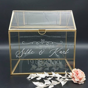 Hochzeitspost Box für Geldgeschenke und Karten zur Hochzeit, personalisiert, Hochzeitsdeko, Postbox, Geschenk Hochzeit, Postbox Hochzeit