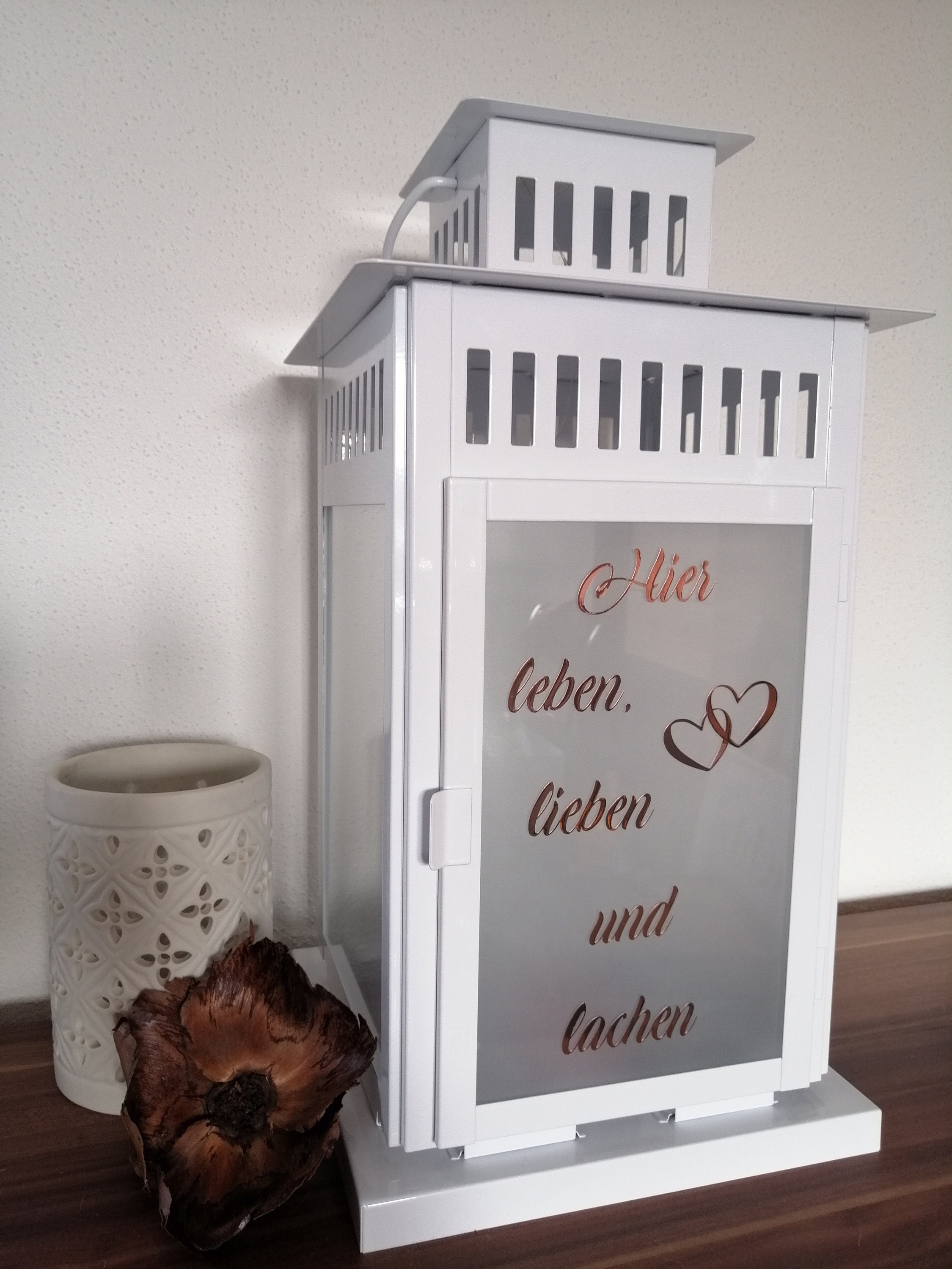 Große Personalisierte Laterne mit Spruch individuell mit Etsy