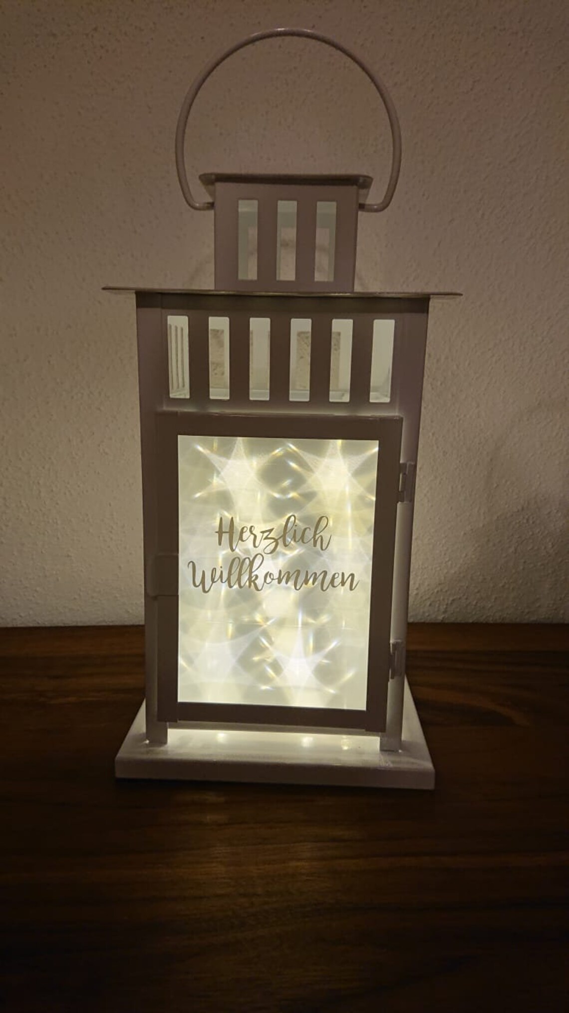 Personalisierte Laterne mit Spruch individuell mit Etsy