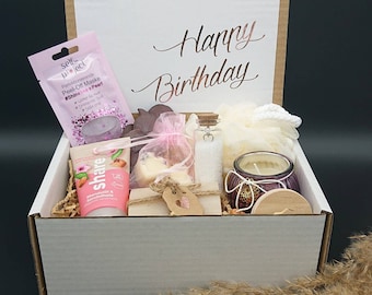 Wellness cadeaubox voor vrouwen, cadeaubox voor vriendin, Moederdag cadeau, wellness cadeaubox, gepersonaliseerde cadeaubox, cadeaubox