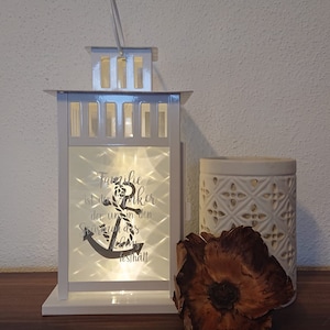 Lantern with saying with lighting, lantern with saying, gift, Mother&#39;s Day, wedding, birthday, housewarming