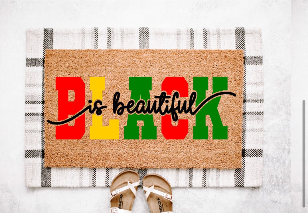 Juneteenth Celebration 2024 Rubber Doormat Black History June 19 LT01 main image 0