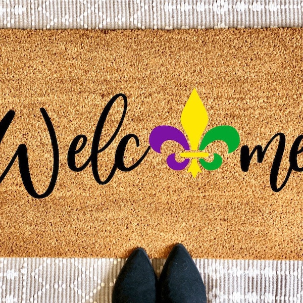 mardi gras outdoor rug