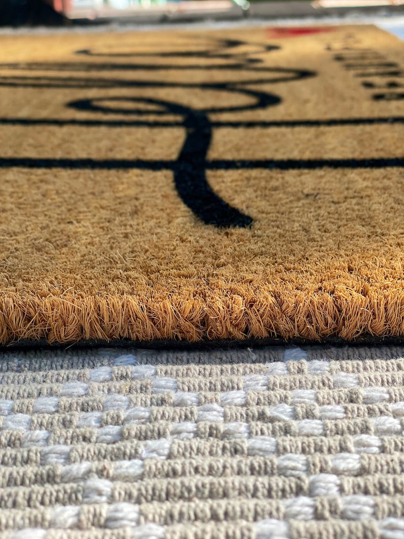 Hello Beautiful Doormat Cute Mat Housewarming Gift Etsy