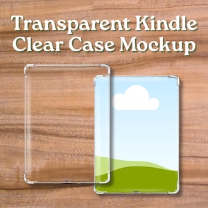 Modello di mockup per inserto Kindle in Canva, download digitale modificabile in Canva