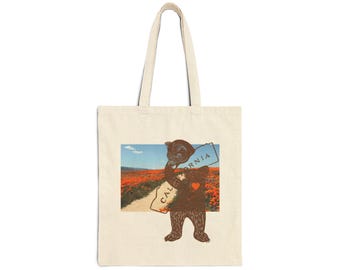 Cotton Canvas Tote Bag