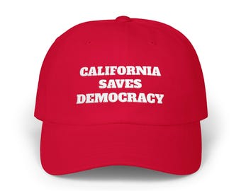 CA Saves Democracy: Classic Adjustable Baseball Hat