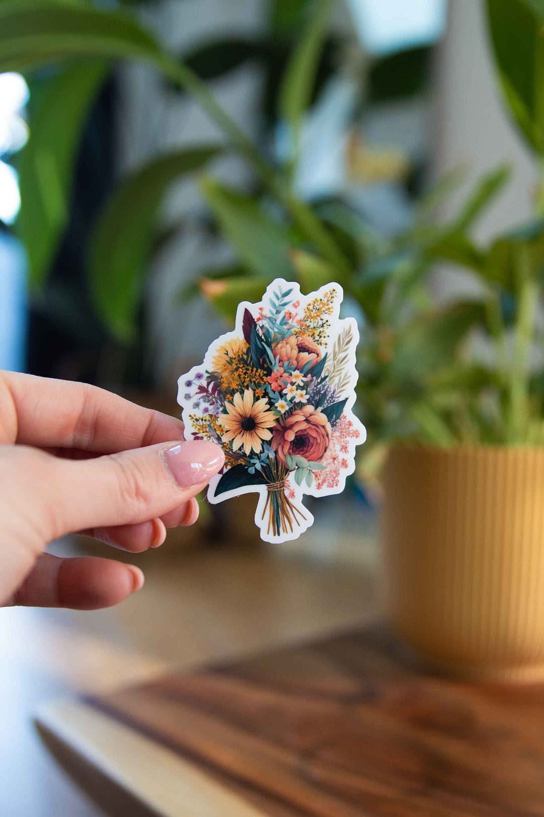 2x3 Sticker Sample Bouquet of Flowers Sticker - 2x3 Inch - Waterproof Vinyl Decal - Etsy