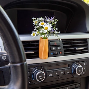 Cardening Car Vase - Cozy Boho Car Accessory for Women Natural Air Freshener Benefits - Perfect Gift for Vanlife or RV lovers - Artemis