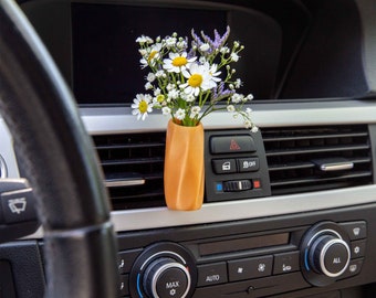 Cardening Car Vase - Cozy Boho Car Accessory for Women Natural Air Freshener Benefits - Perfect Gift for Vanlife or RV lovers - Artemis