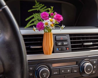 Car Vent Flower Vase Accessory - Cozy Gift for Vanlife or RV lovers - The Nesoi