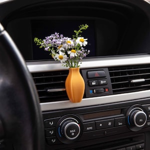 Cardening Car Vase - Gemütliches Boho Auto Accessoire für Frauen Natürlicher Lufterfrischer Vorteile - Perfektes Geschenk für Vanlife oder RV-Liebhaber - Angelos