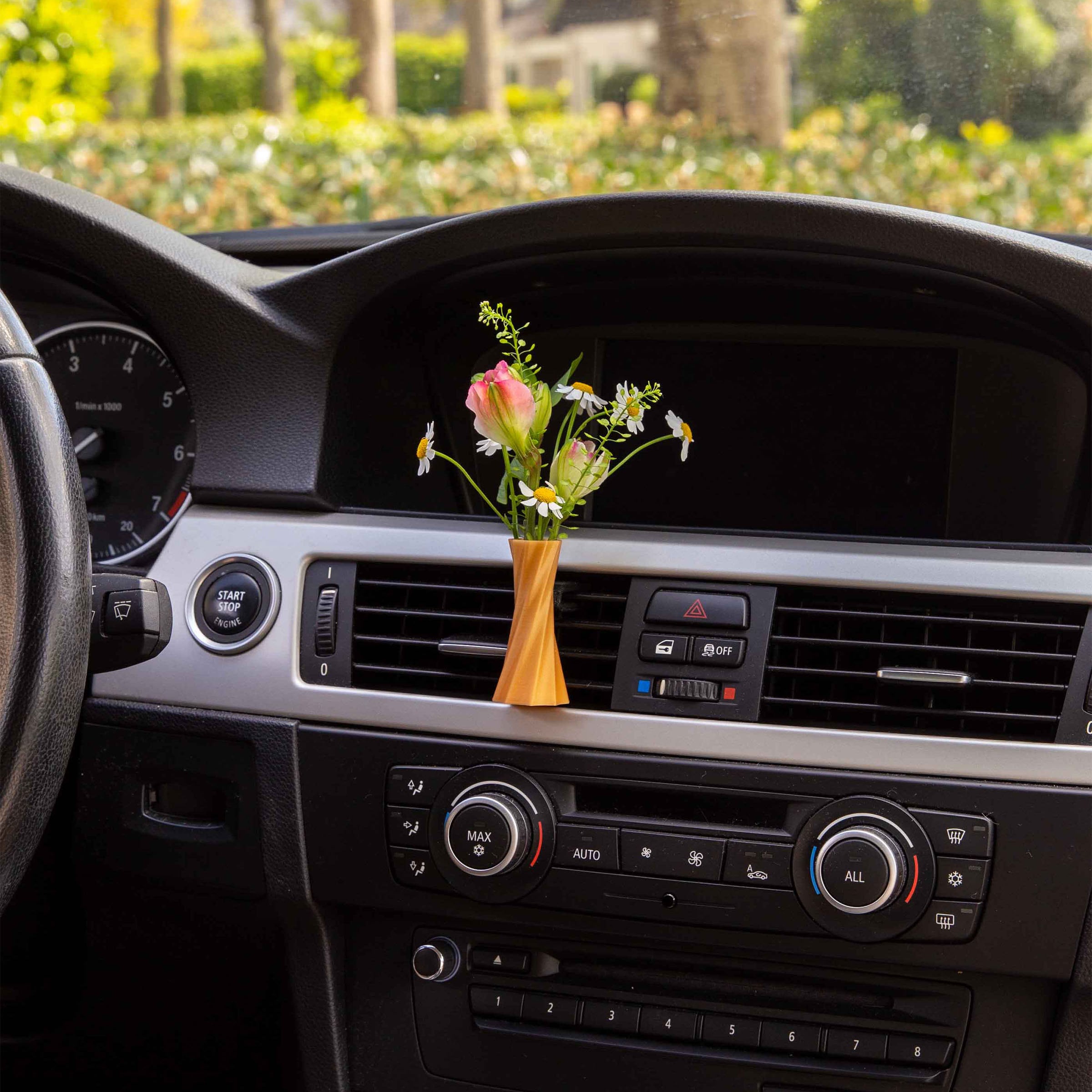 Car Vent Flower Vase Accessory - Cozy Gift for Vanlife or RV