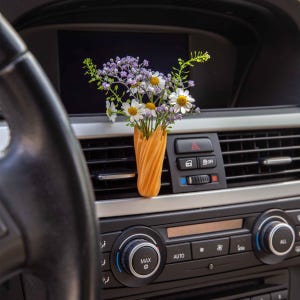 Car Vent Flower Vase Accessory - Cozy Gift for Vanlife or RV lovers - DDP - Hermes