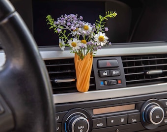 Car Vent Flower Vase Accessory - Cozy Gift for Vanlife or RV lovers - Hermes