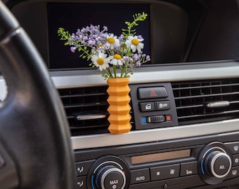 Car Vent Flower Vase Accessory - Cozy Gift for Vanlife or RV lovers - Daeira